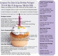 Birthday Packages